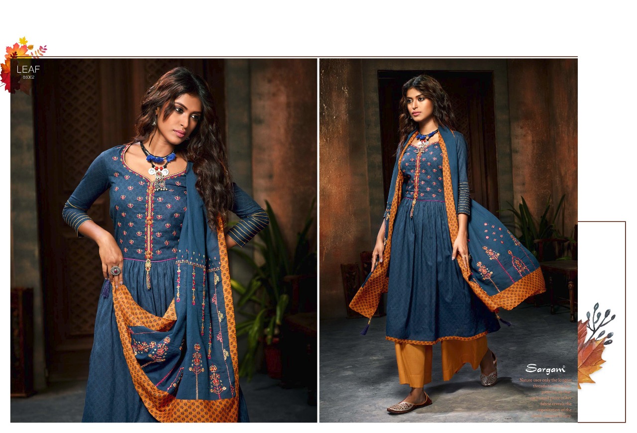 Sargam prints presents leaf stylish wear salwar kameez