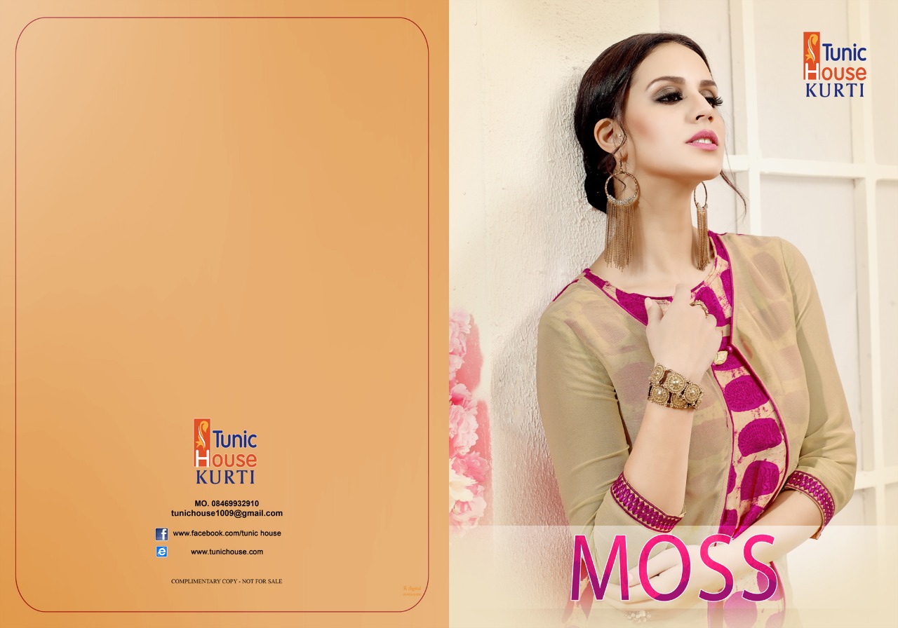 Tunic House presents moss casual fancy collection Of kurtis