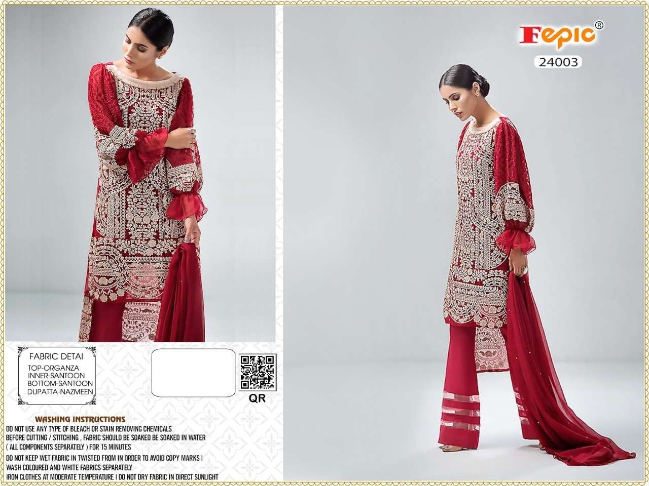 FEPIC Rosemeen crystale 24003 Salwar Kameez Fancy Singles