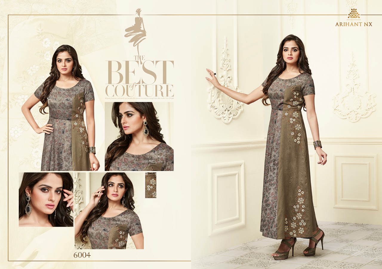 Arihant designer presents infinity NX Stylish look concept  of kurtis