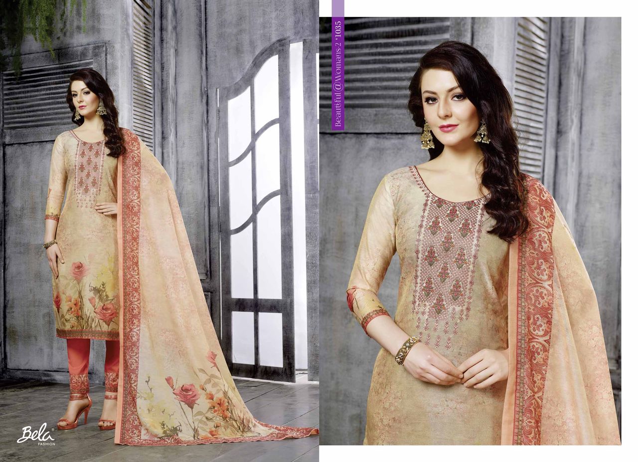 Bela fashion presents beautiful womans vol 2 casual ready to wear salwar kameez