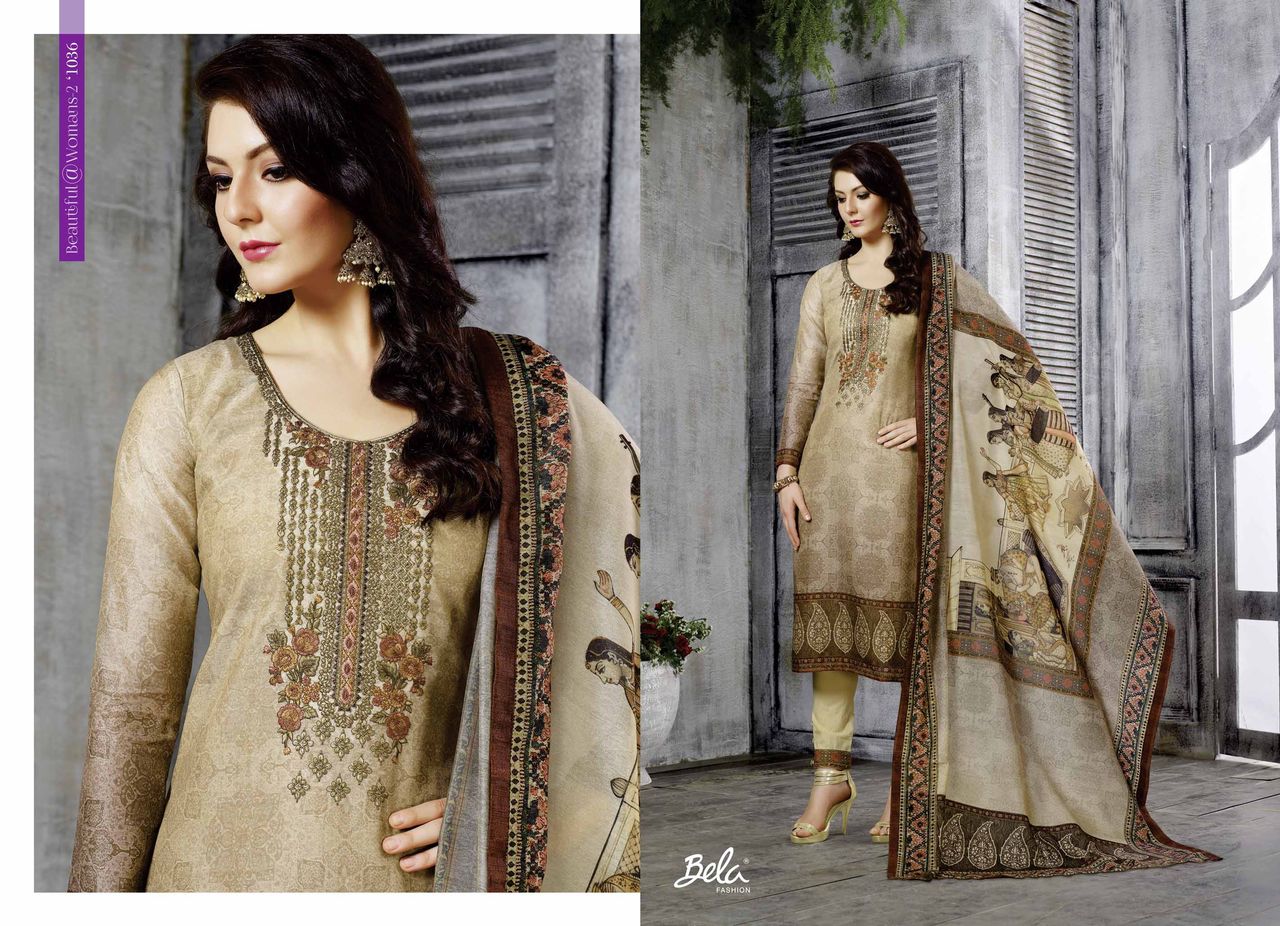 Bela fashion presents beautiful womans vol 2 casual ready to wear salwar kameez