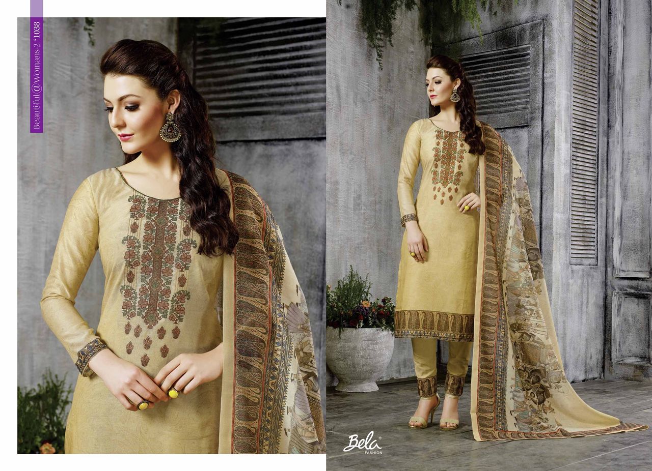 Bela fashion presents beautiful womans vol 2 casual ready to wear salwar kameez