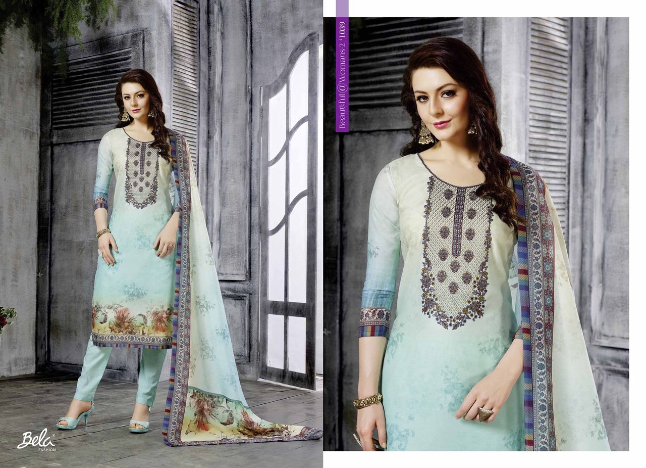 Bela fashion presents beautiful womans vol 2 casual ready to wear salwar kameez