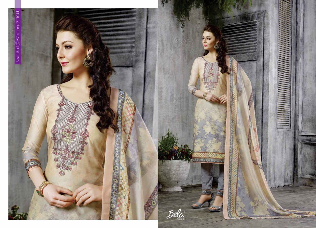 Bela fashion presents beautiful womans vol 2 casual ready to wear salwar kameez