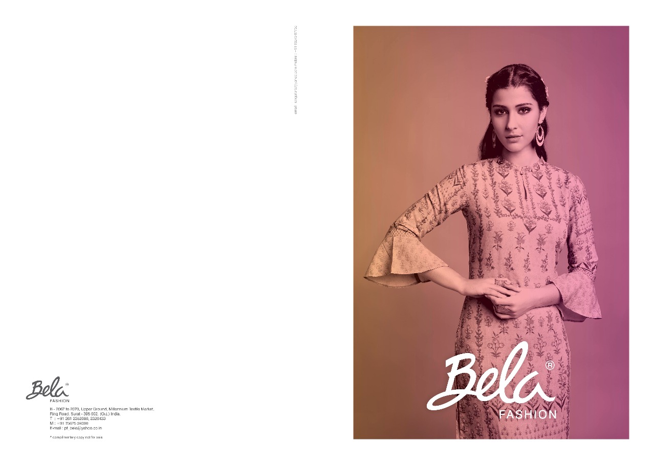 Bela fashion presents fresh casual ready to wear kurtis concept