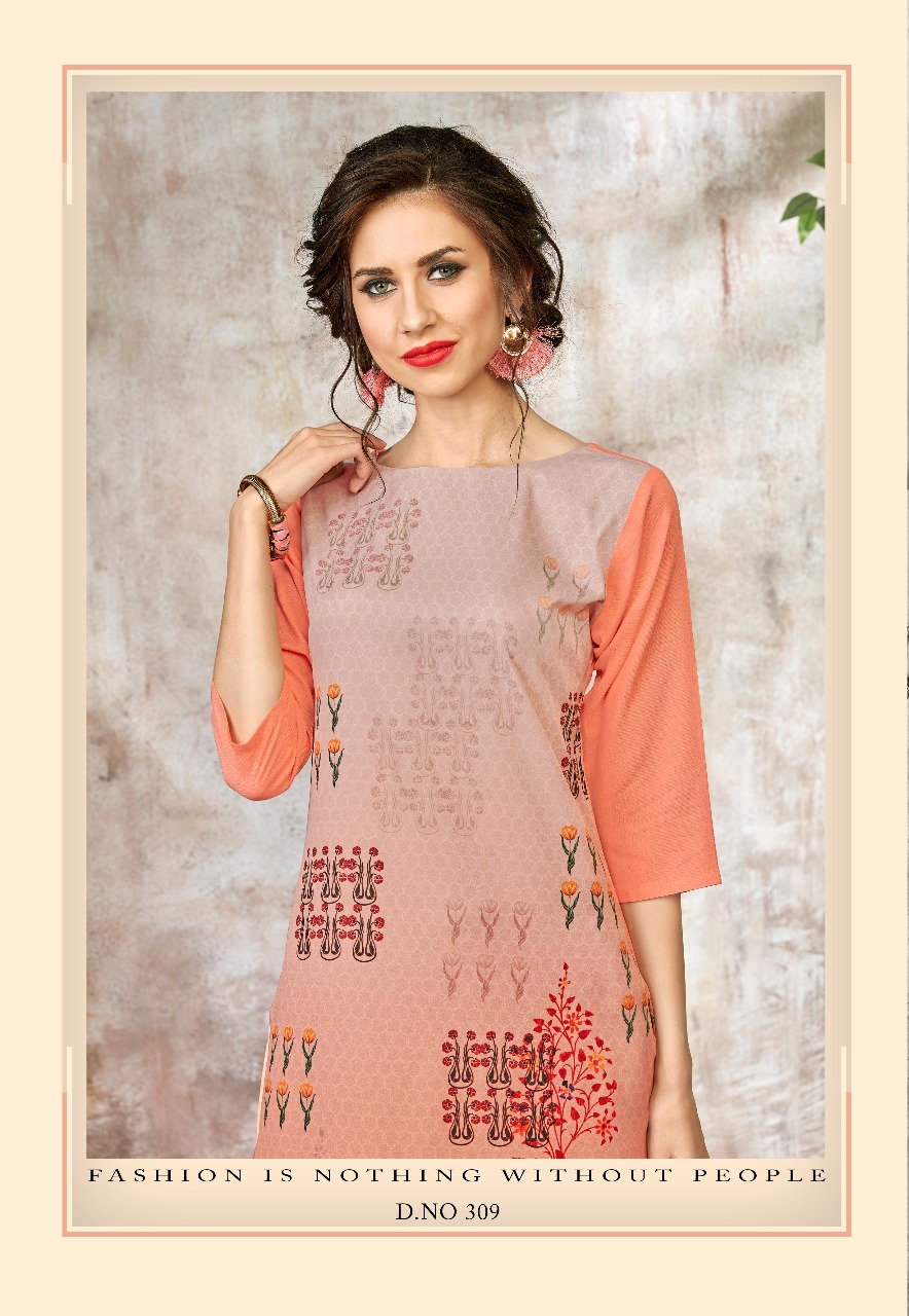 Craze 2 by vink presents stylish ready to wear kurtis