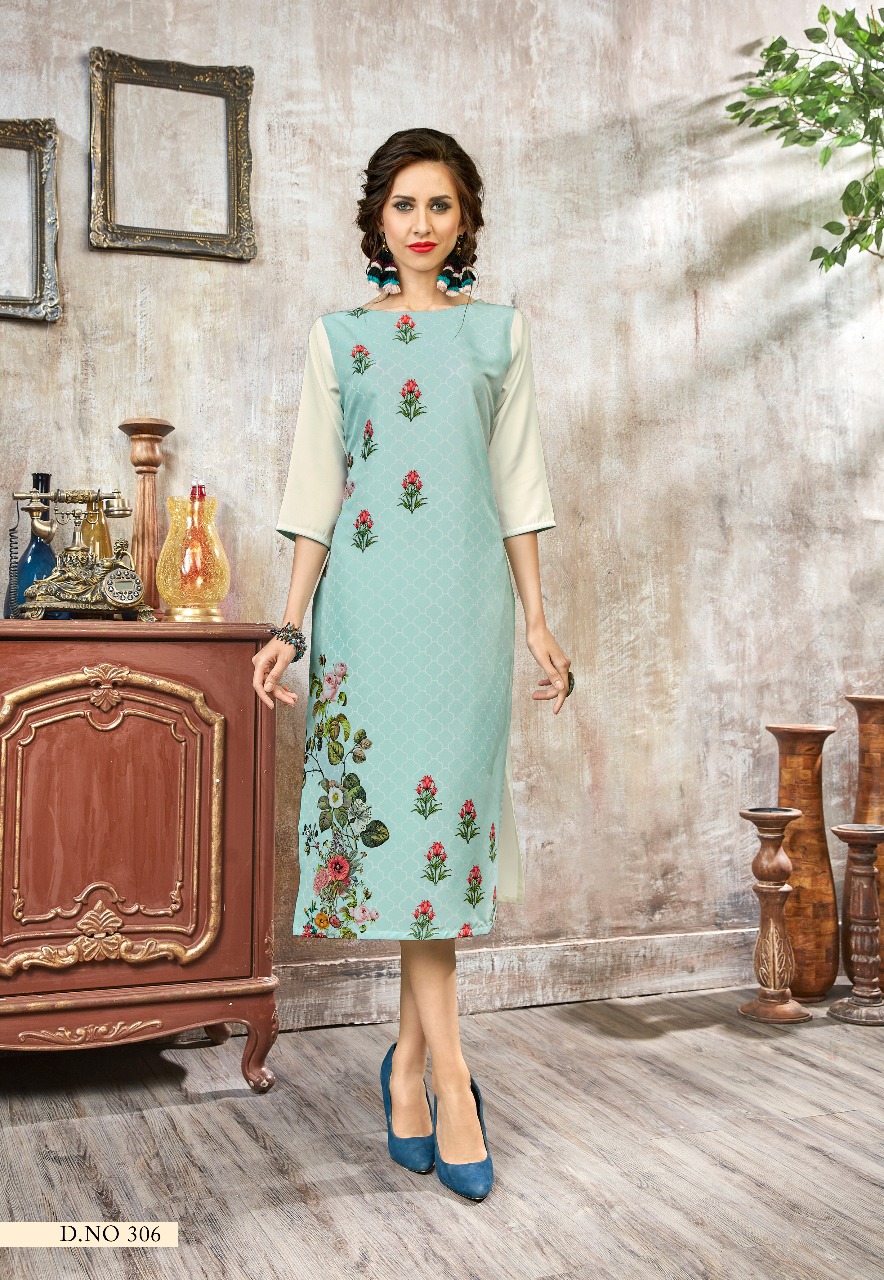 Craze 2 by vink presents stylish ready to wear kurtis