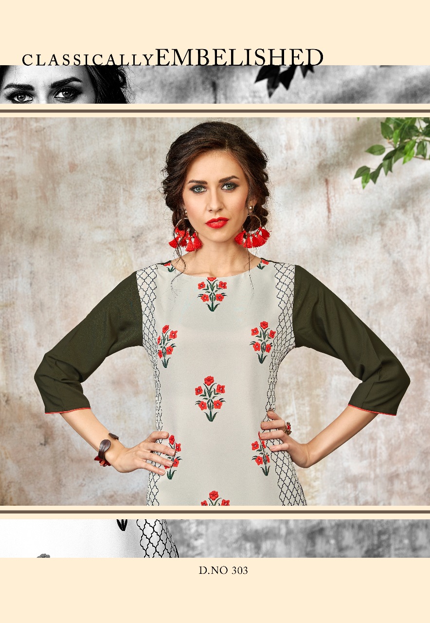 Craze 2 by vink presents stylish ready to wear kurtis