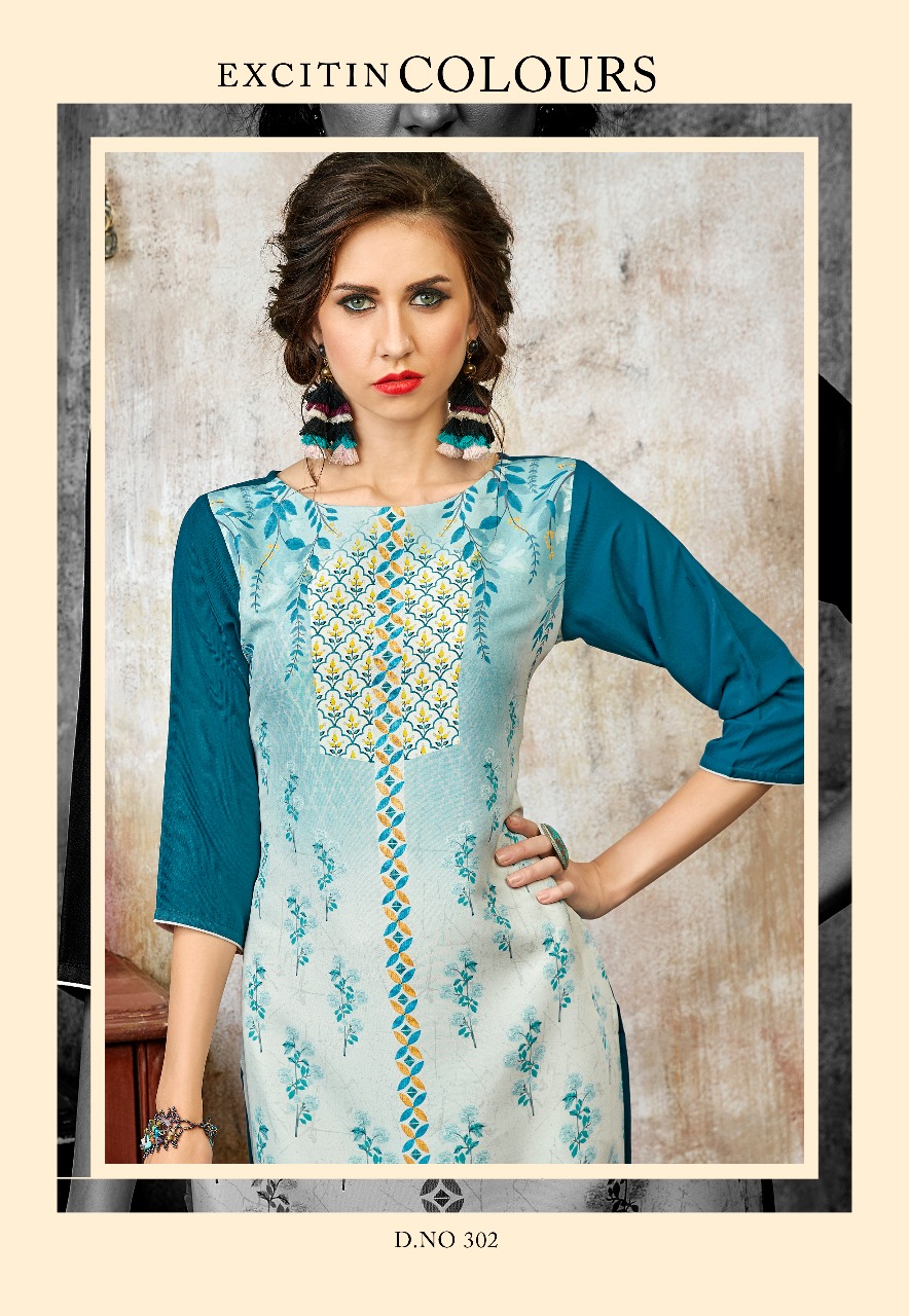 Craze 2 by vink presents stylish ready to wear kurtis