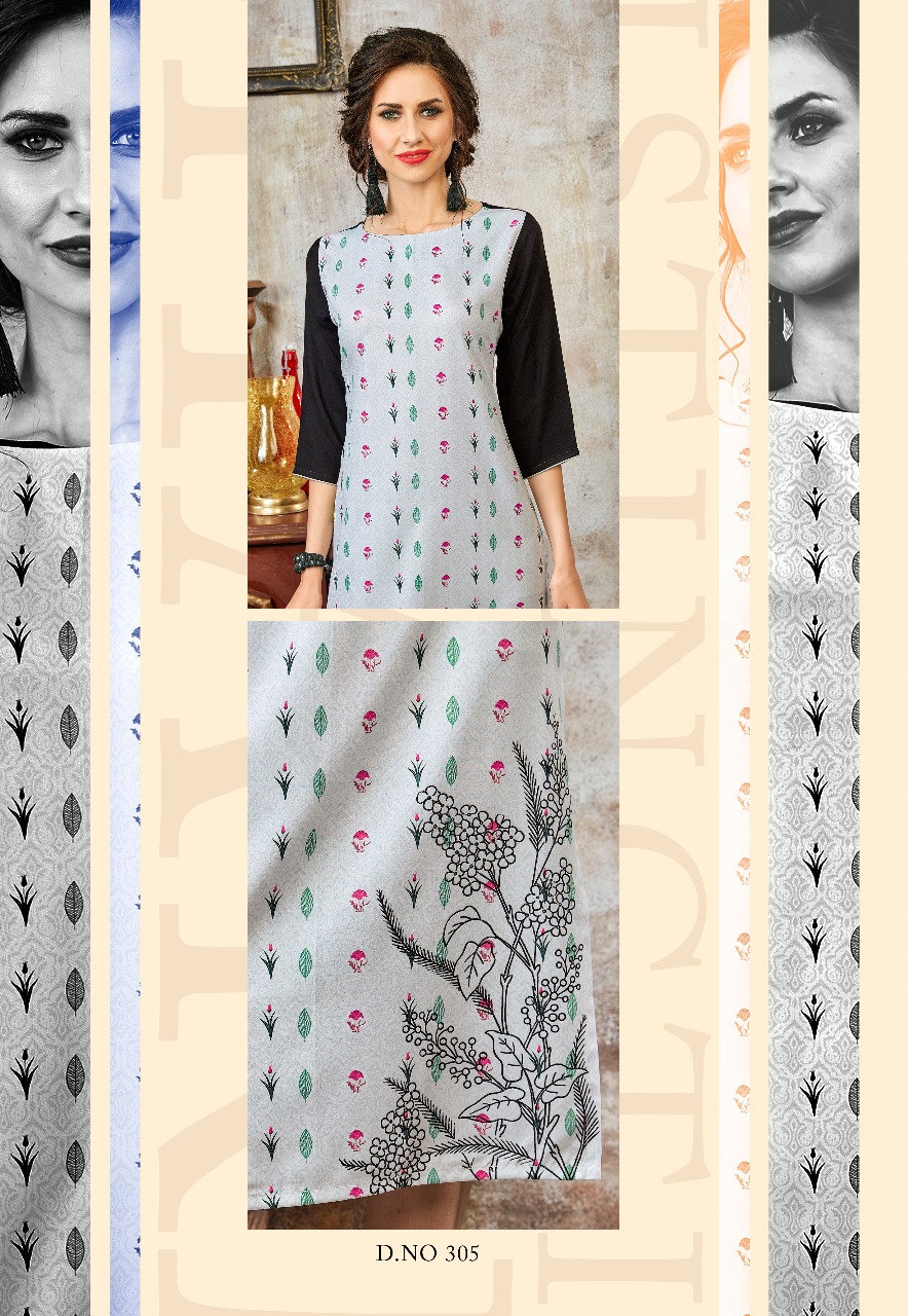 Craze 2 by vink presents stylish ready to wear kurtis