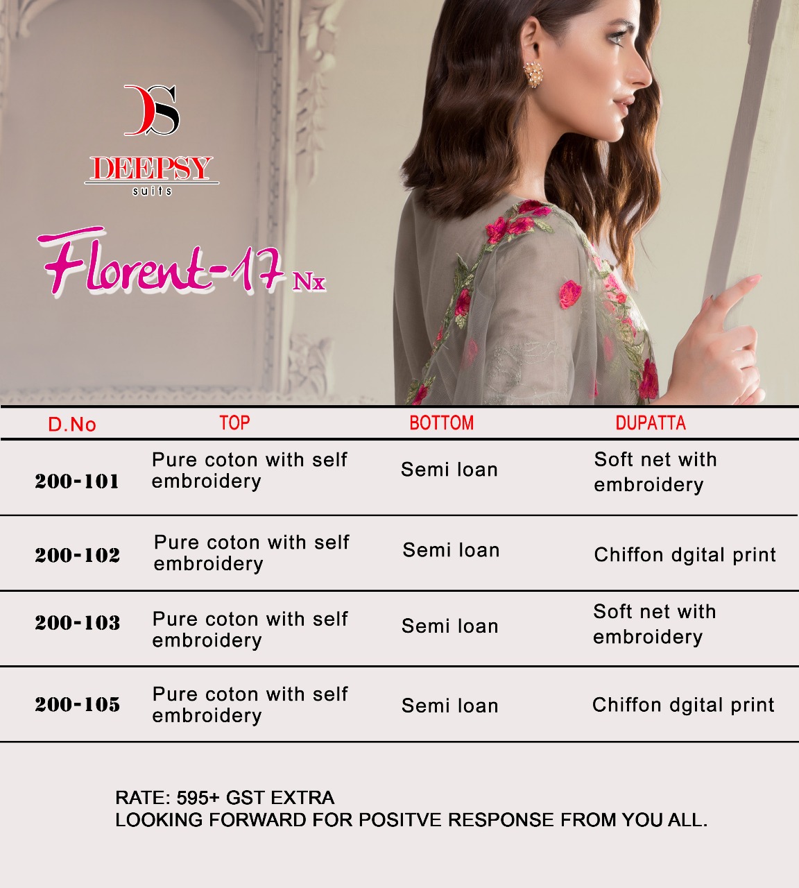 Deepsy suits presents florent vol 17 nX exclusive casual wear pure cotton salwar kameez collection