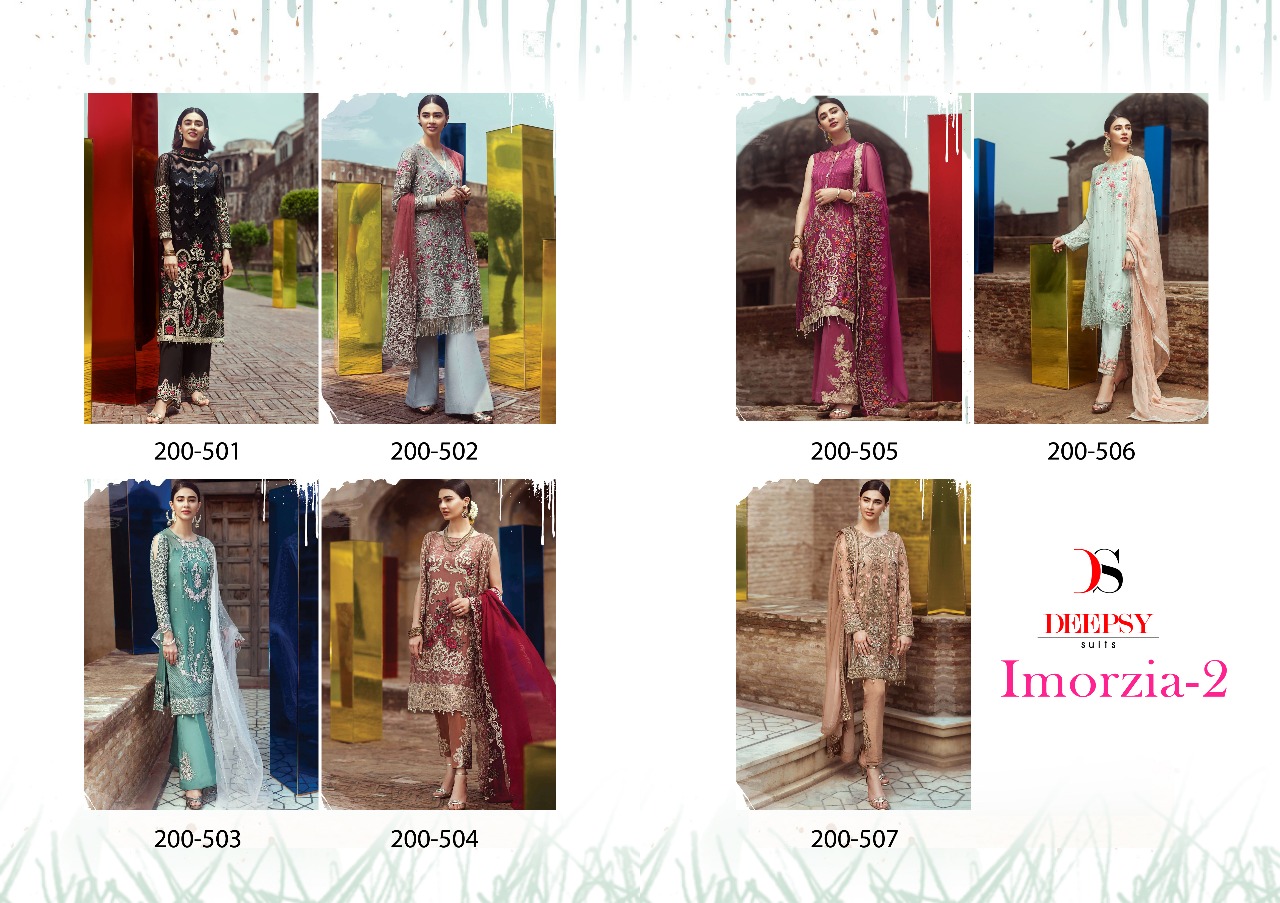 Deepsy suits presents imorzia 2 beautiful stylish look salwar kameez concept