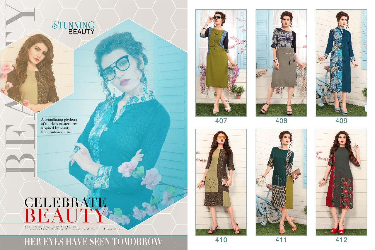 Gallberry presenting kayra casual ready to wear kurtis concept