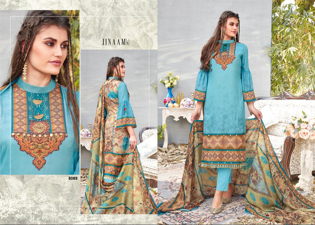 Jinaam presents Mi lady Beautiful heavy cotton silk concept of salwar kameez