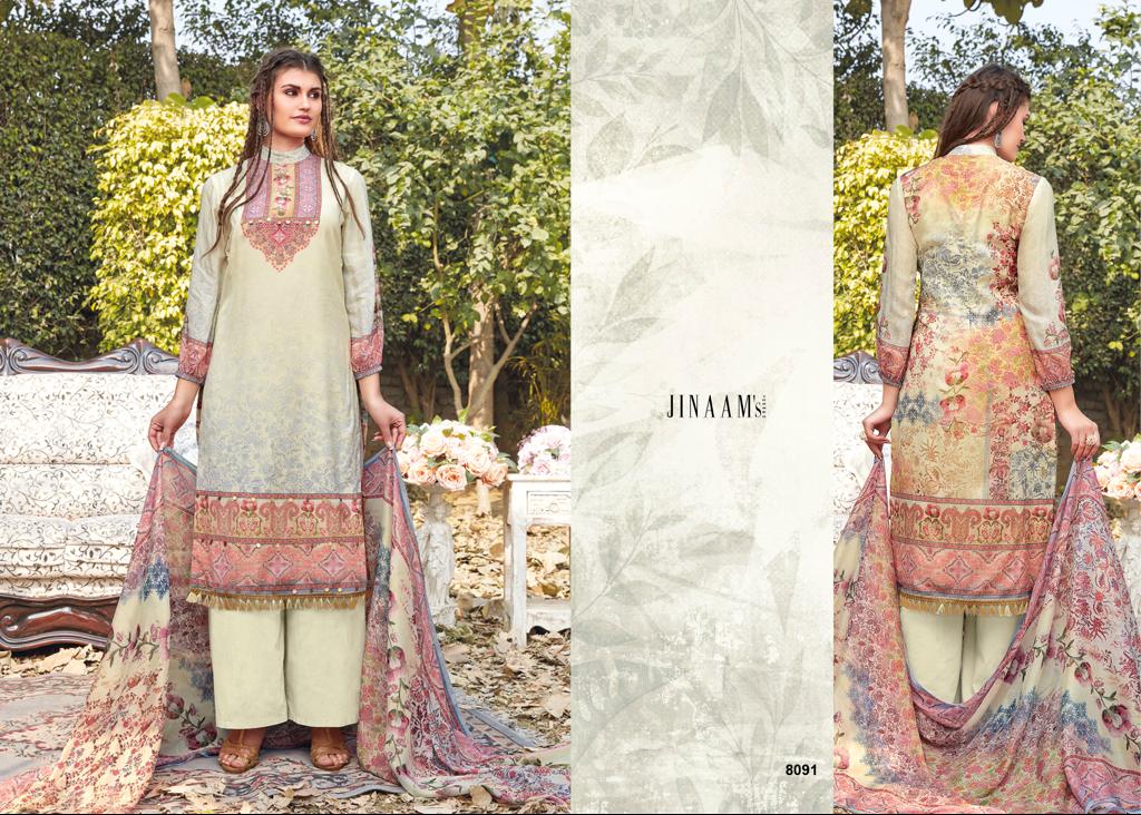 Jinaam presents Mi lady Beautiful heavy cotton silk concept of salwar kameez