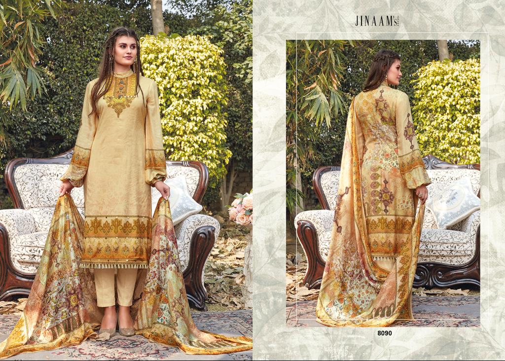 Jinaam presents Mi lady Beautiful heavy cotton silk concept of salwar kameez