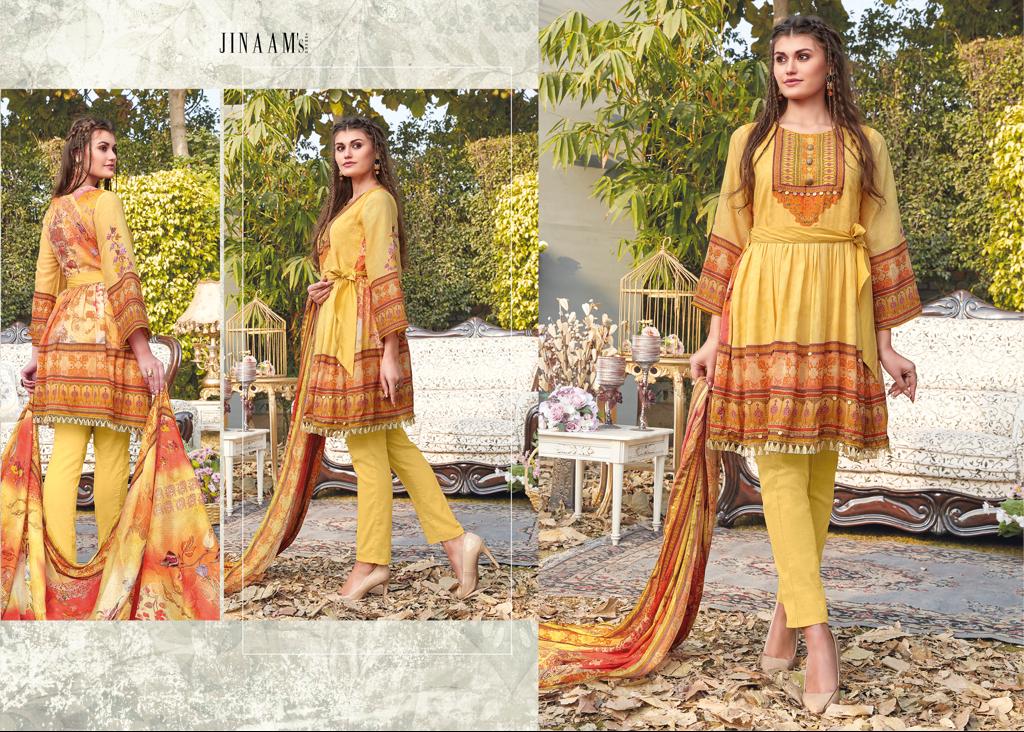 Jinaam presents Mi lady Beautiful heavy cotton silk concept of salwar kameez