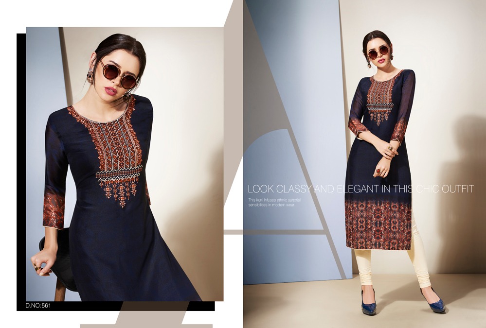 Kajree fashion launch oxygen vol 3 casual style kurtis concept