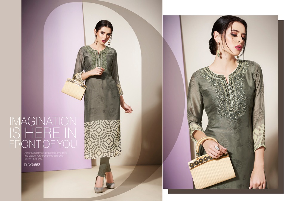 Kajree fashion launch oxygen vol 3 casual style kurtis concept