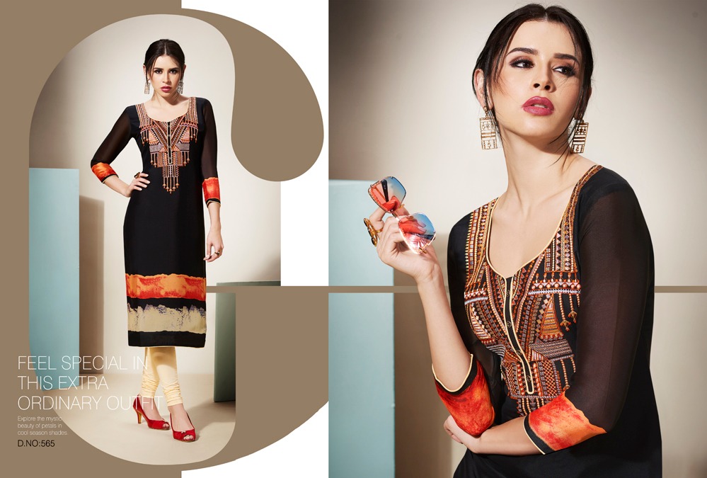 Kajree fashion launch oxygen vol 3 casual style kurtis concept