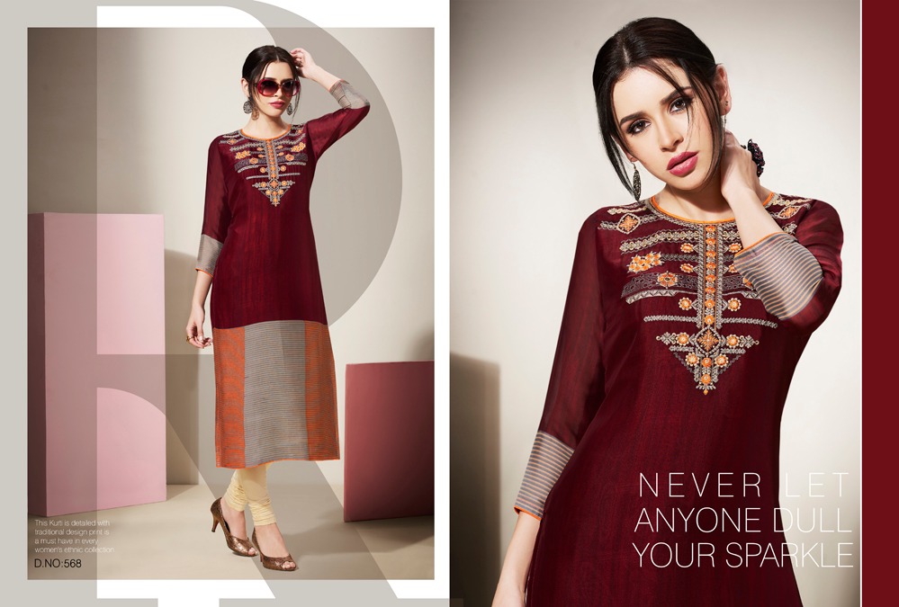 Kajree fashion launch oxygen vol 3 casual style kurtis concept