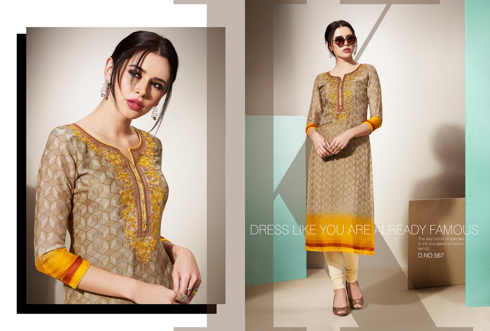 Kajree fashion launch oxygen vol 3 casual style kurtis concept