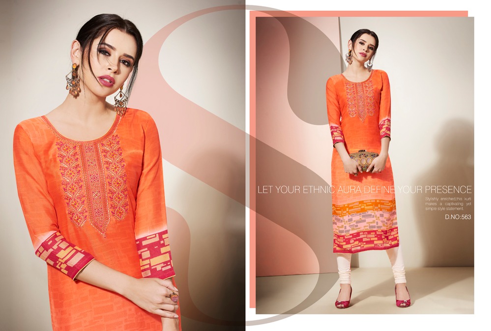 Kajree fashion launch oxygen vol 3 casual style kurtis concept