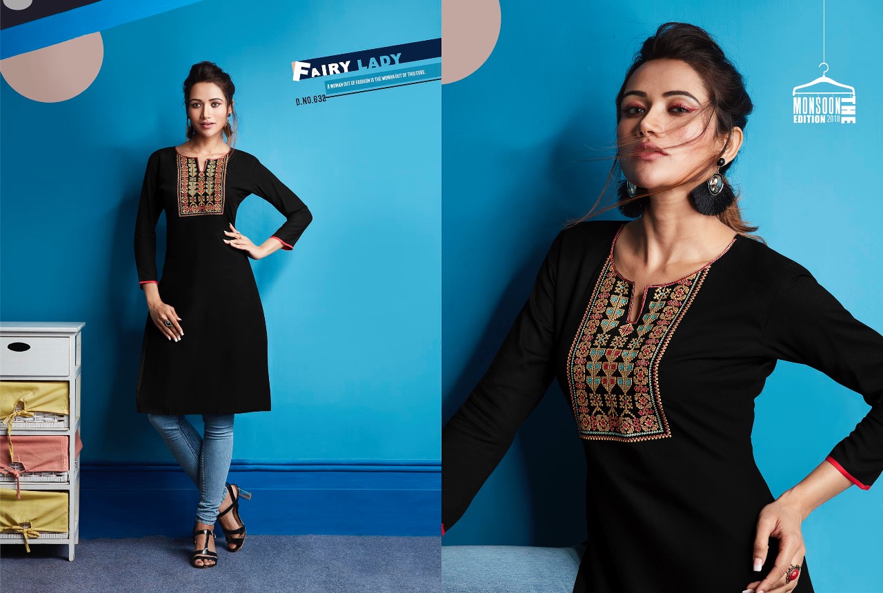 Kajree fashion presents lily vol 10 Casual running wear beautiful kurtis concept