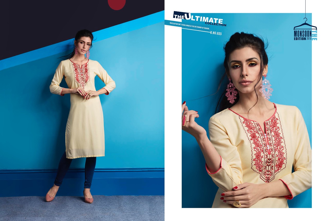 Kajree fashion presents lily vol 10 Casual running wear beautiful kurtis concept