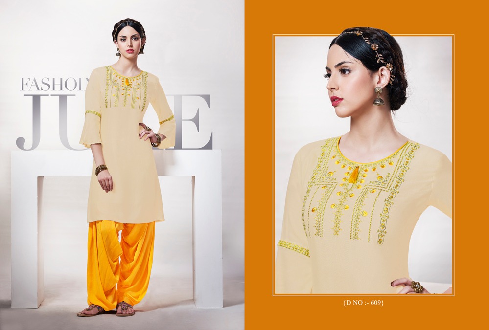 Kajree fashion presents mandonna vol 2 casual ready to wear kurtis collection