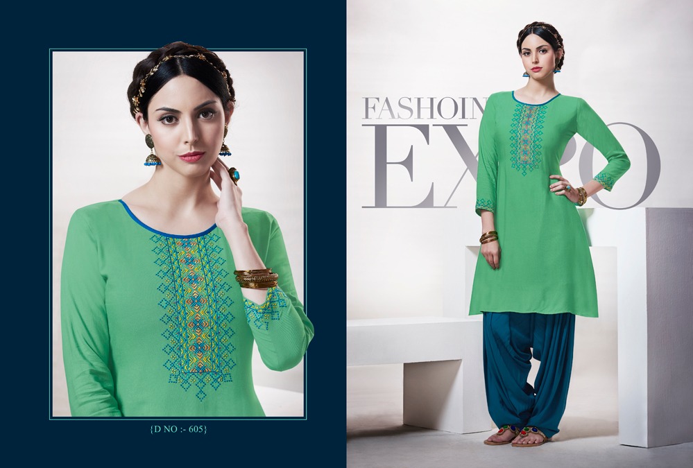 Kajree fashion presents mandonna vol 2 casual ready to wear kurtis collection