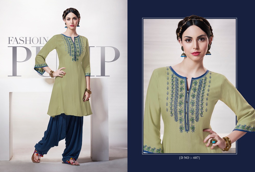 Kajree fashion presents mandonna vol 2 casual ready to wear kurtis collection