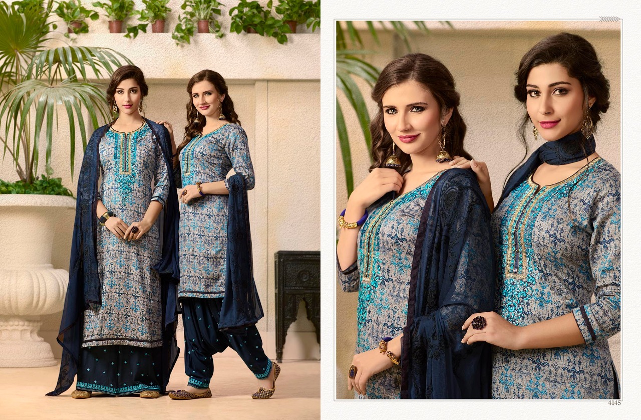 Kessi fabrics launch colouru2019s by patiala house vol 8 casual wear salwar kameez concept