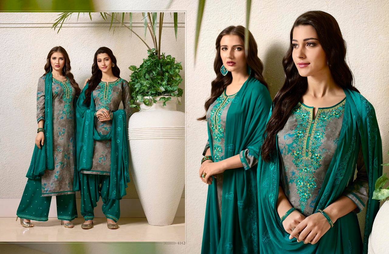 Kessi fabrics launch colouru2019s by patiala house vol 8 casual wear salwar kameez concept