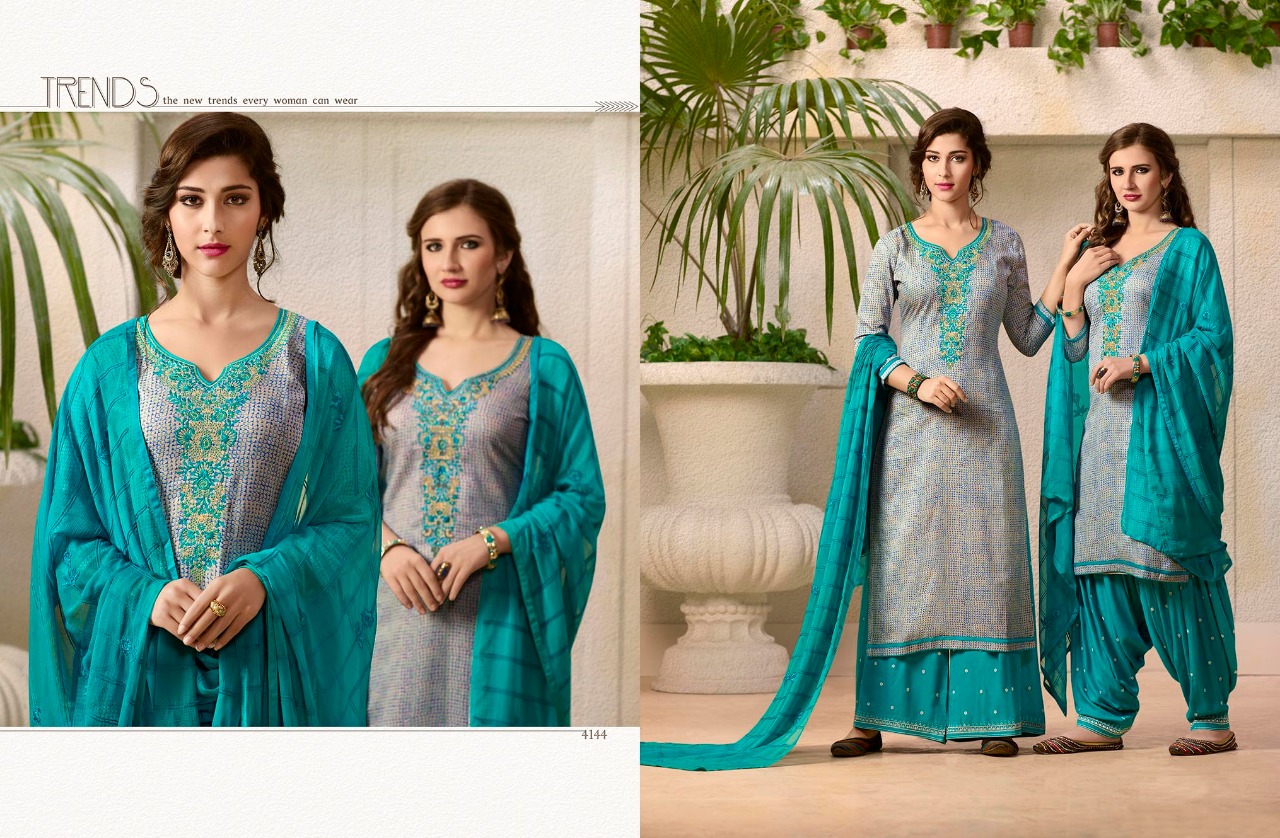 Kessi fabrics launch colouru2019s by patiala house vol 8 casual wear salwar kameez concept