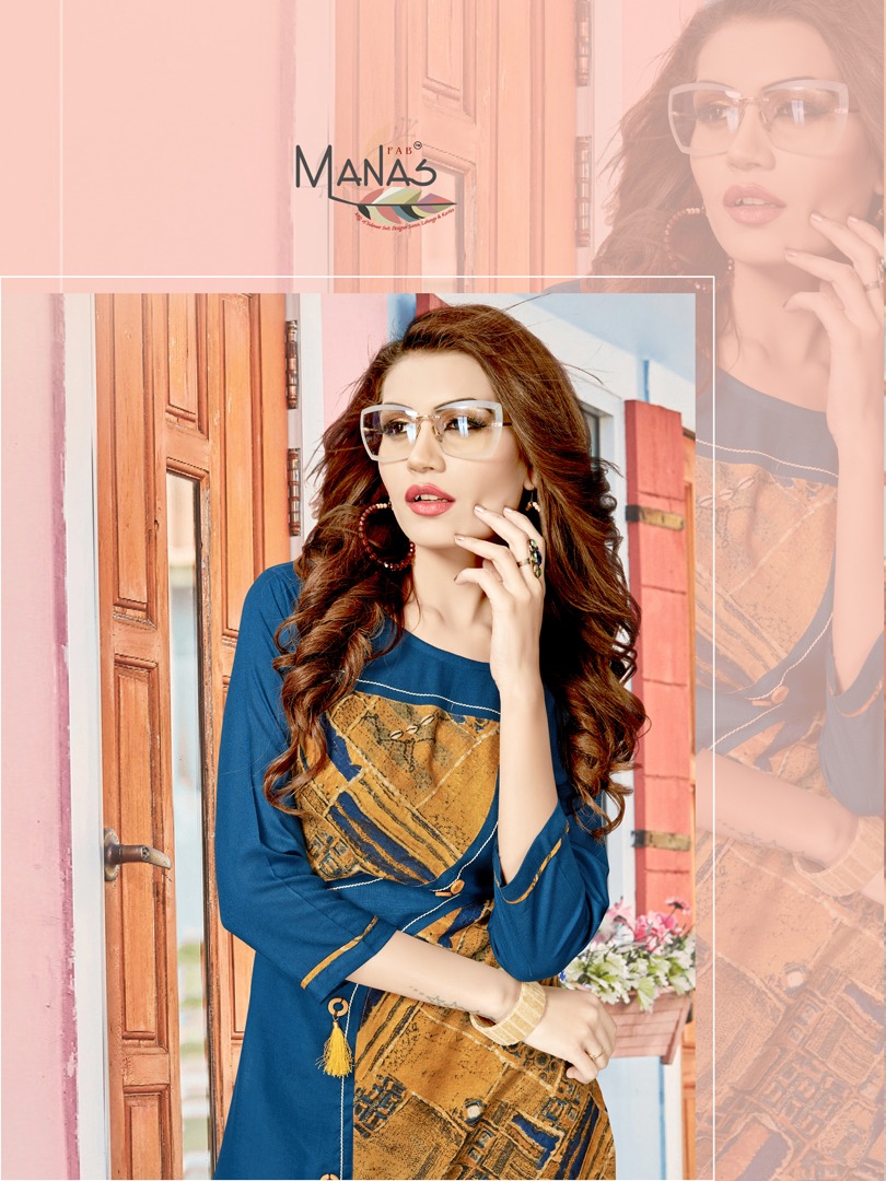 Manas Launch swara vol 3 casual ready to wear kurtis concept