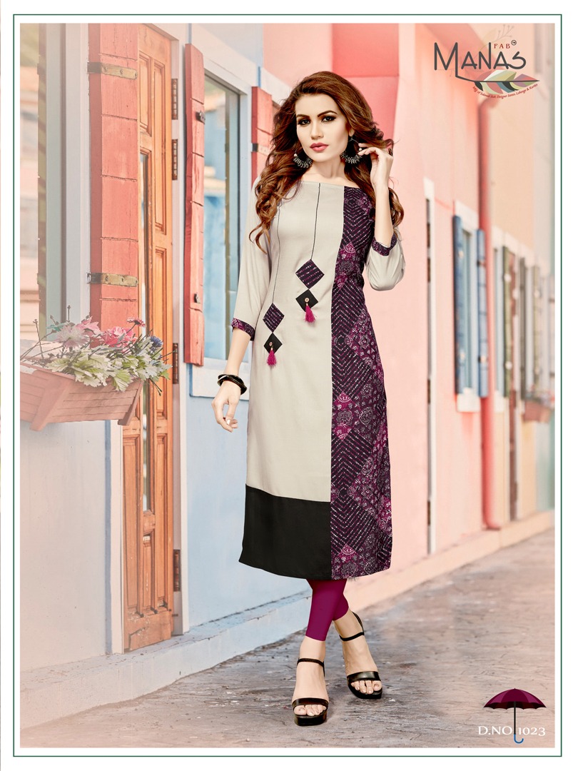 Manas Launch swara vol 3 casual ready to wear kurtis concept