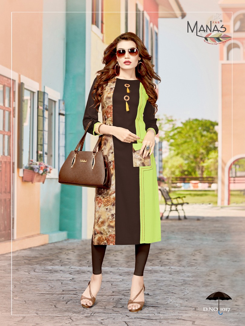 Manas Launch swara vol 3 casual ready to wear kurtis concept