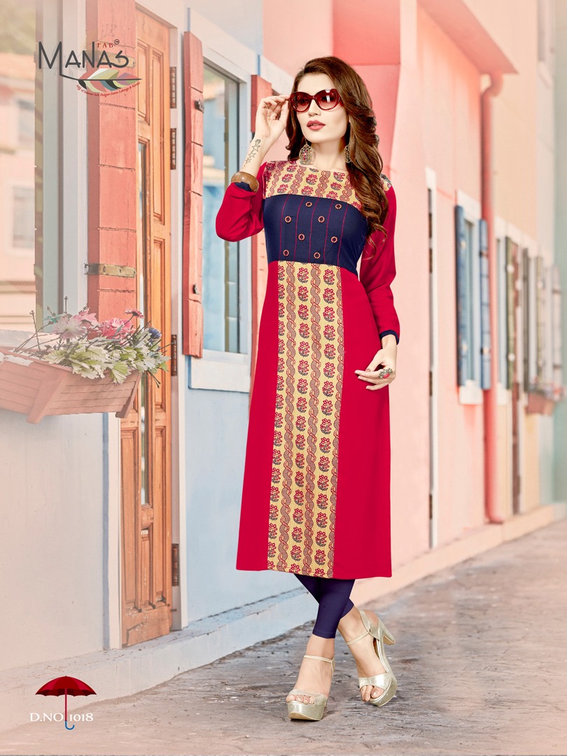 Manas Launch swara vol 3 casual ready to wear kurtis concept