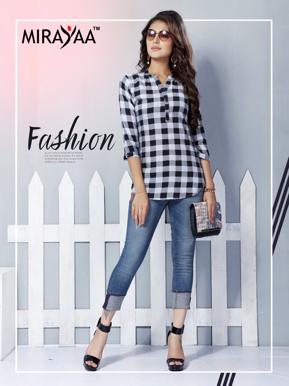 Mirayaa presents baby style fancy top style kurti concept