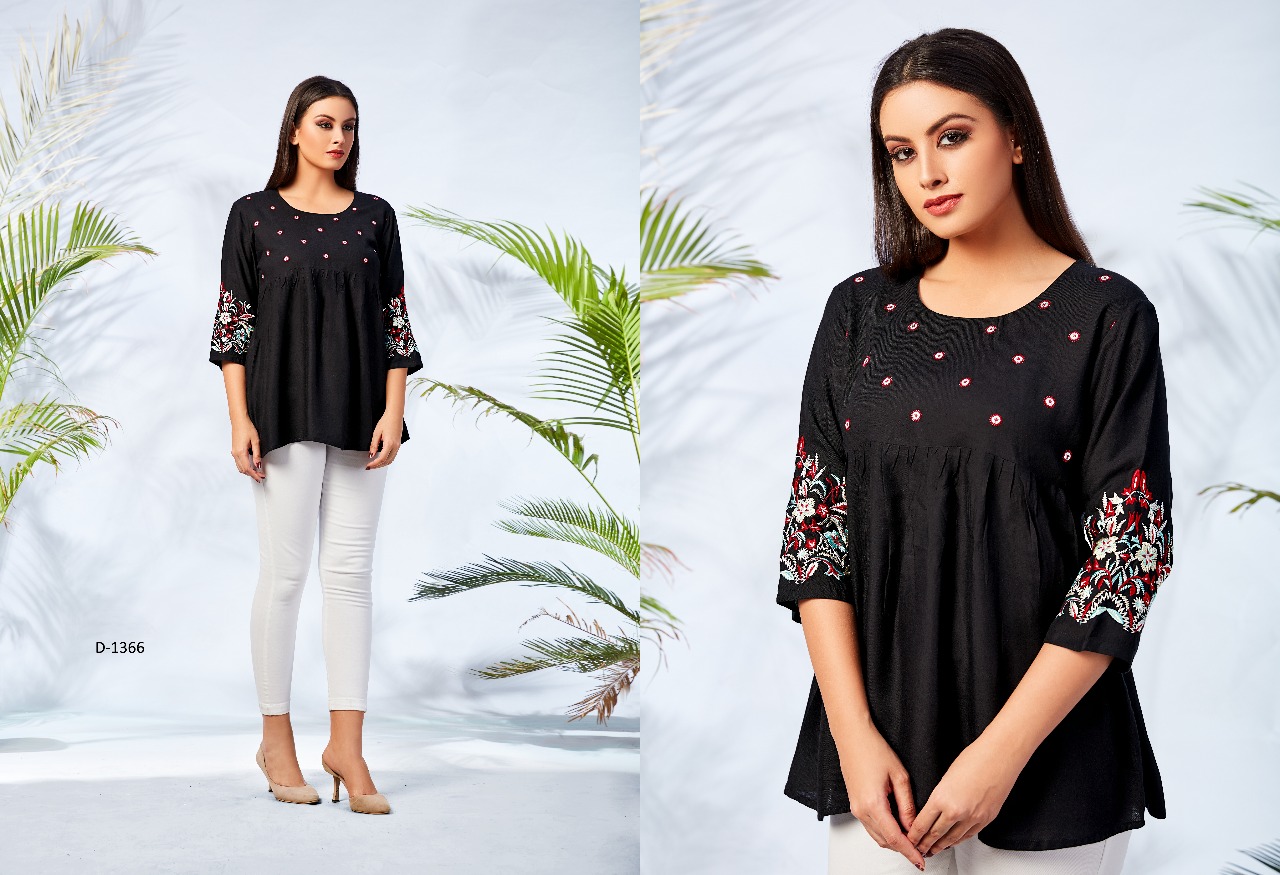 Mrigya presents fiona nX 4 trendy collection top style kurti