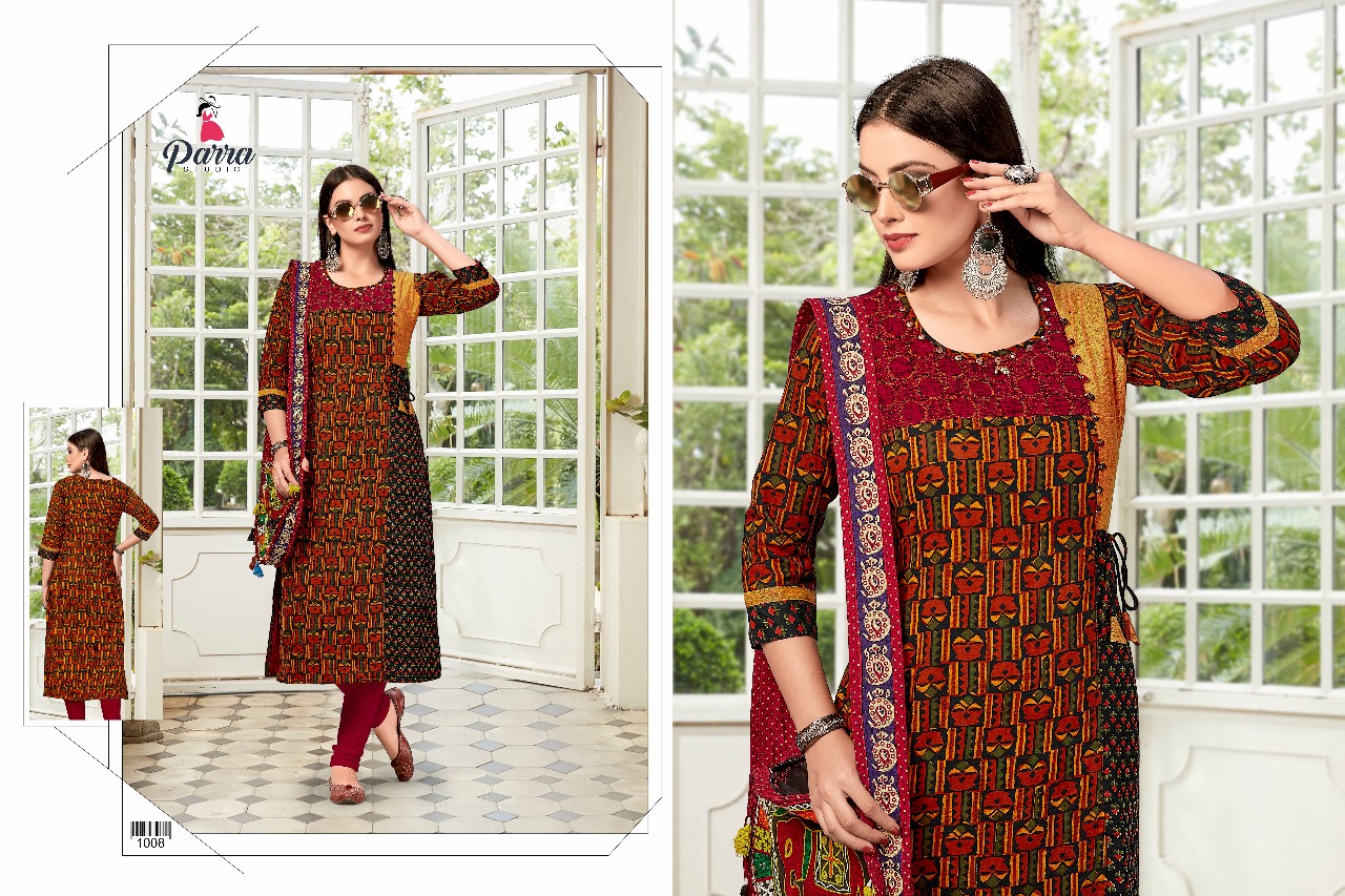 Parra studio presents hazel beautiful collection of kurtis