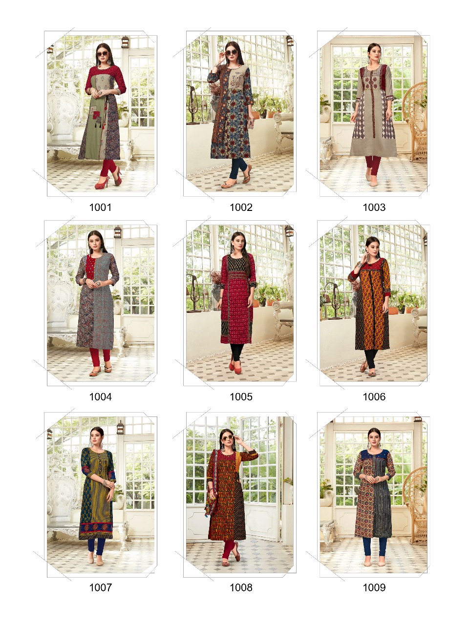 Parra studio presents hazel beautiful collection of kurtis