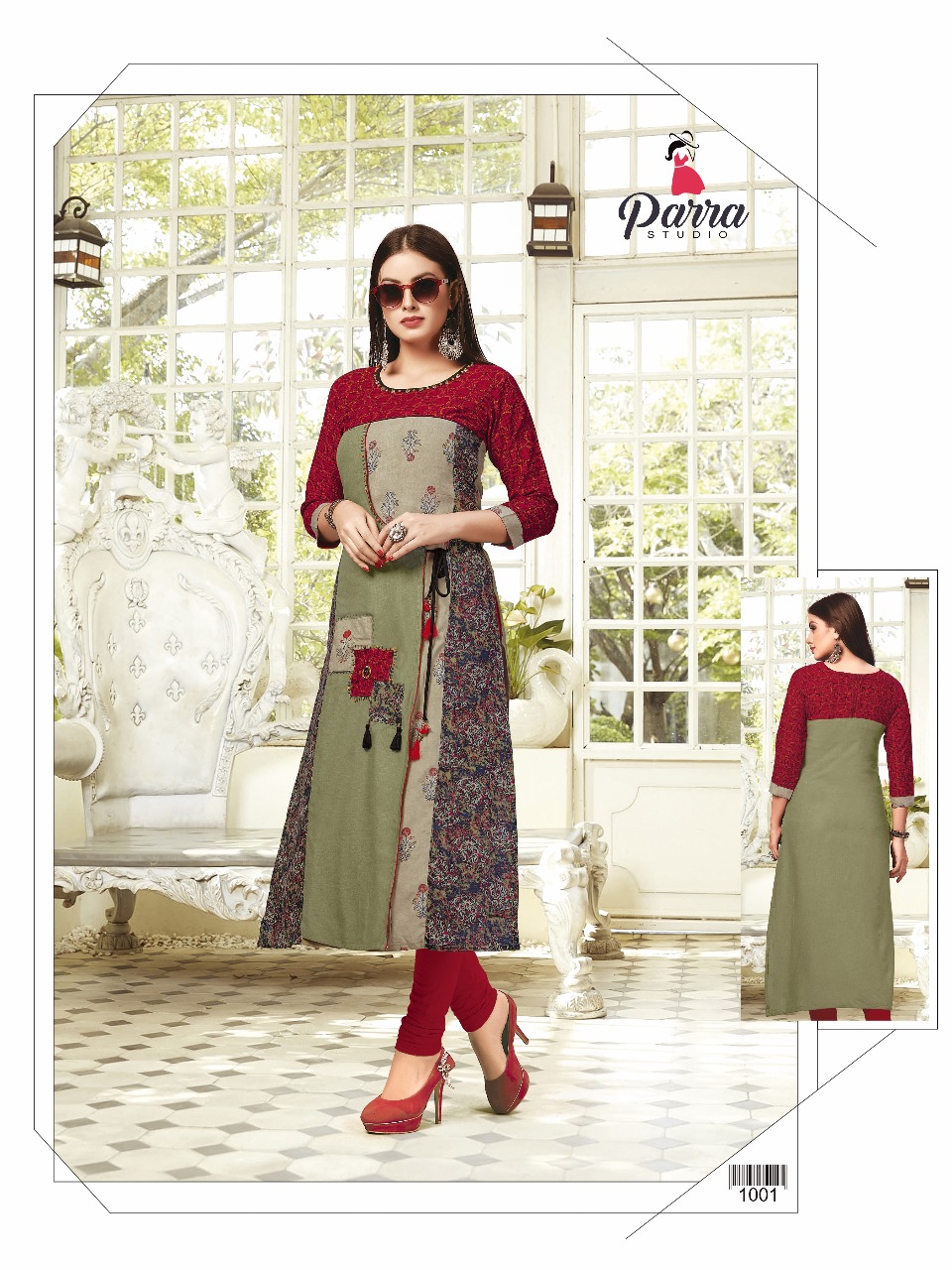 Parra studio presents hazel beautiful collection of kurtis