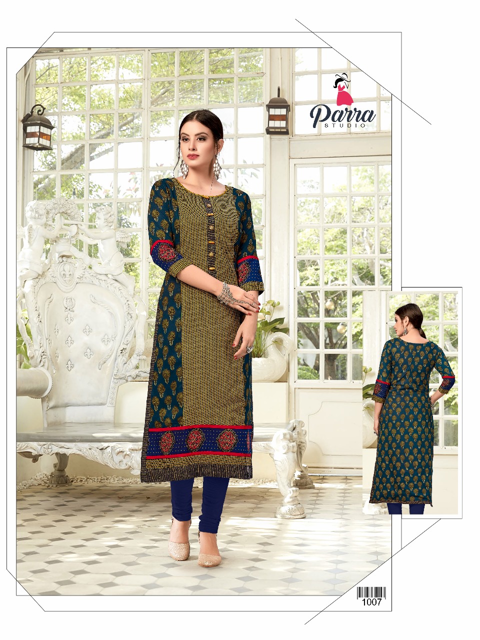 Parra studio presents hazel beautiful collection of kurtis