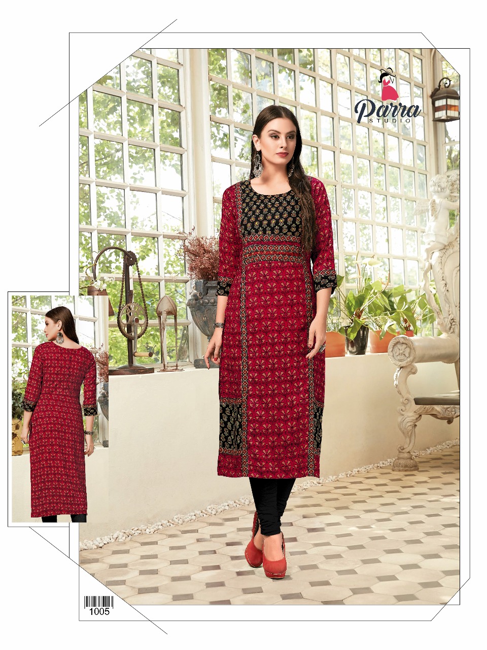 Parra studio presents hazel beautiful collection of kurtis