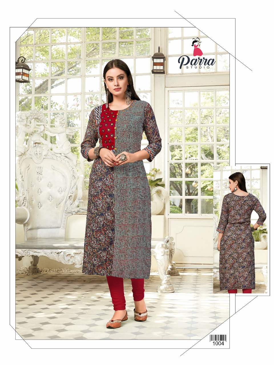 Parra studio presents hazel beautiful collection of kurtis