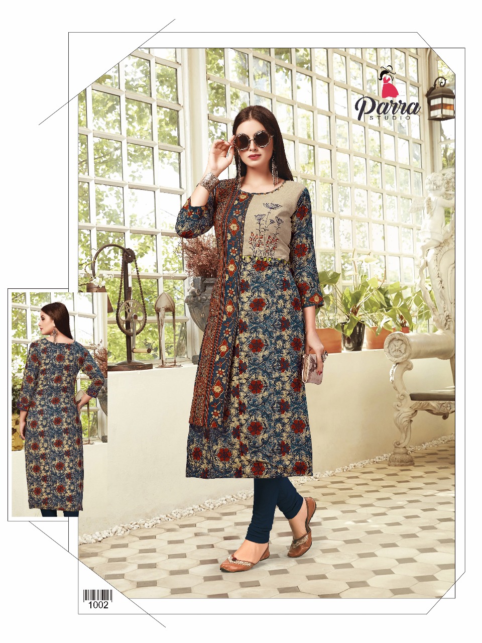 Parra studio presents hazel beautiful collection of kurtis