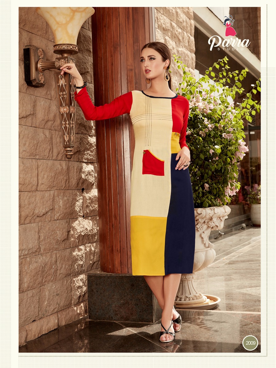 Parra studio presents panchi tunic style kurtis concept